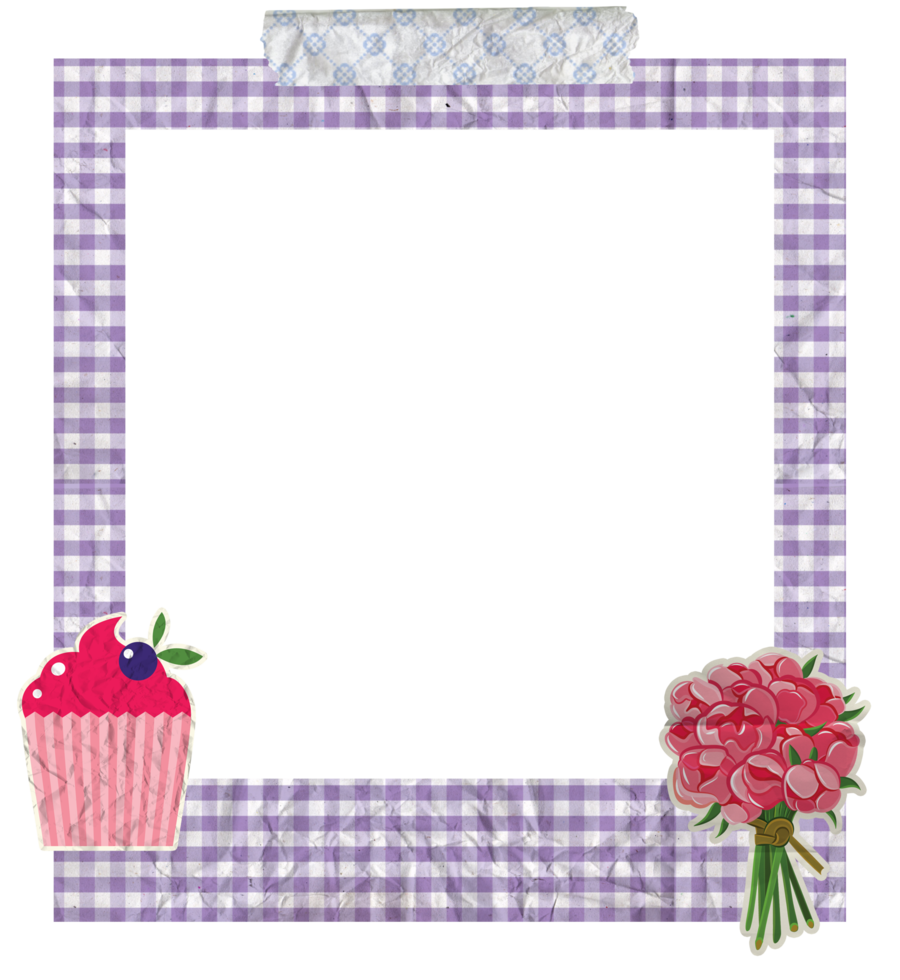 Creative Birthday Photo Frame png