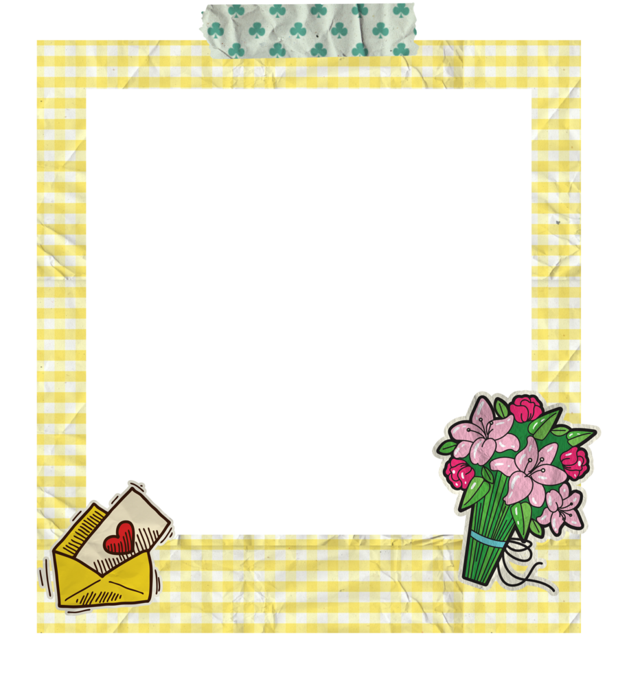 Creative Birthday Photo Frame png