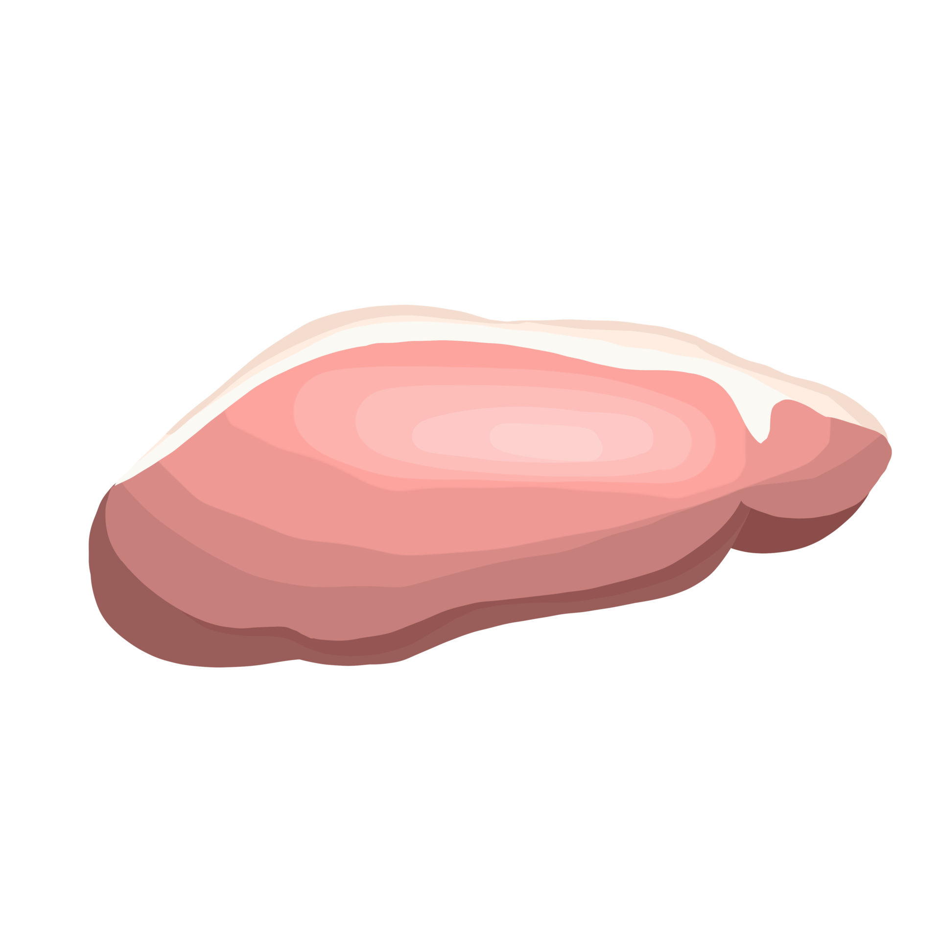 Free Freshly cut slices pork sirloin steak 13894377 PNG with