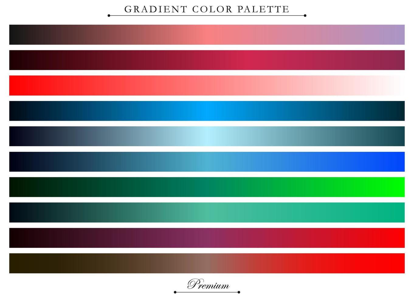 Color trend. An example of a color palette. Forecast of the future color trend. Neutral color. Vector graphics. Eps 10.