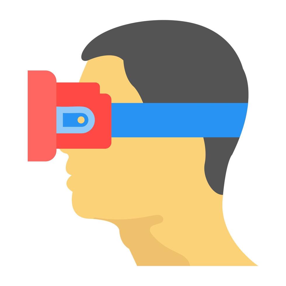 Trendy 3D Glasses vector