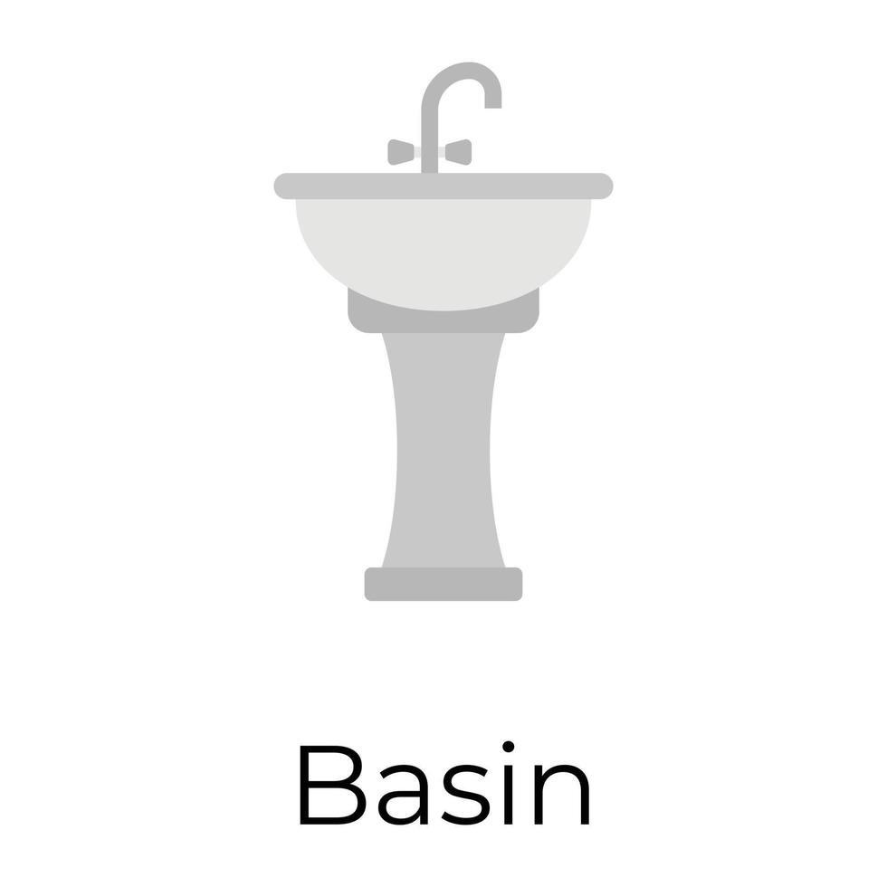 Trendy Basin Concepts vector