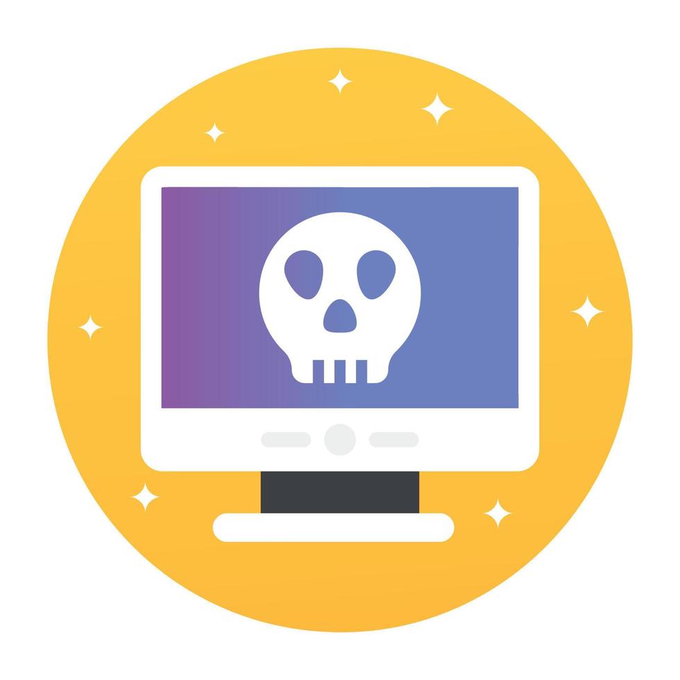 Trendy Computer Hacking vector