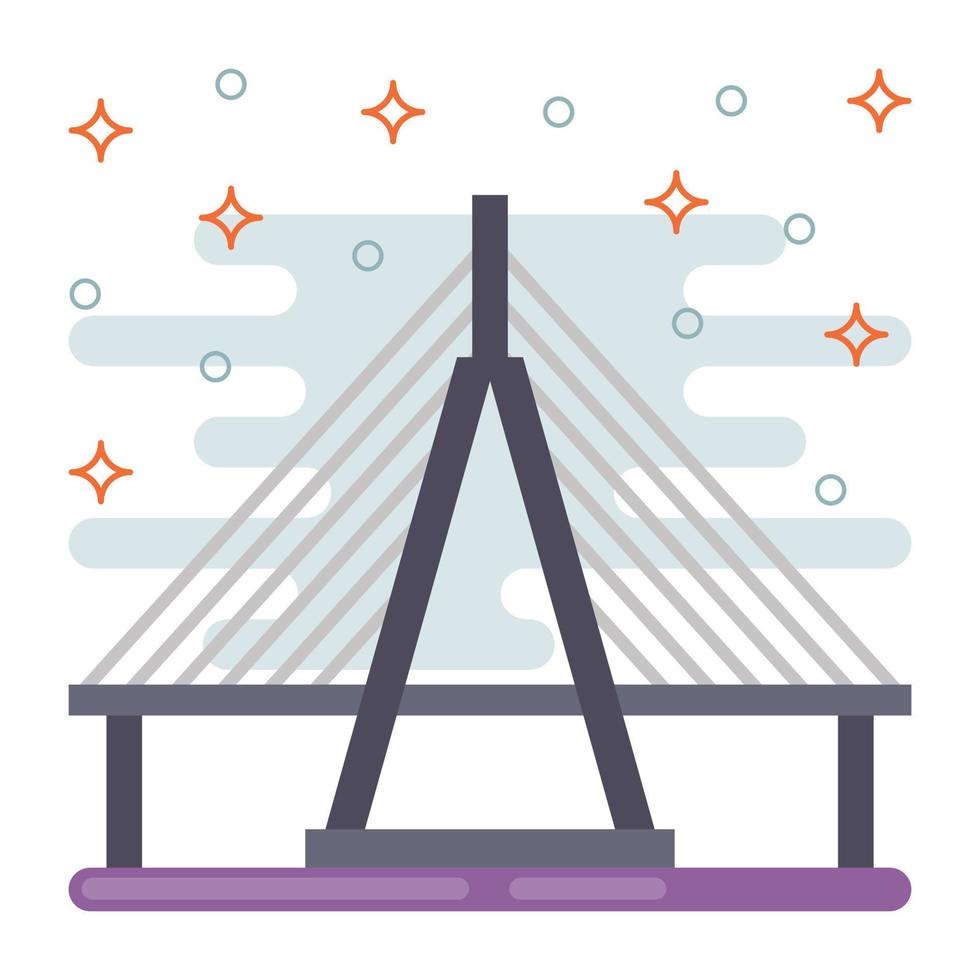 Vasco Da Gama Bridge vector