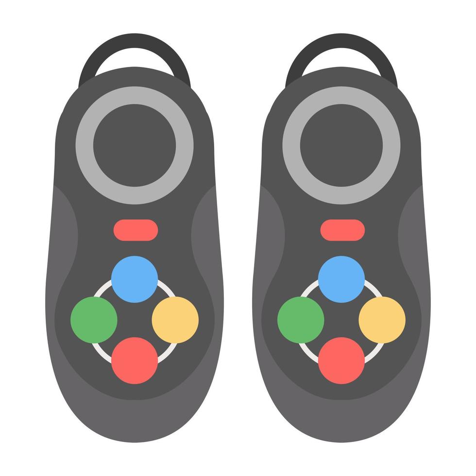 Trendy Joystick Concepts vector