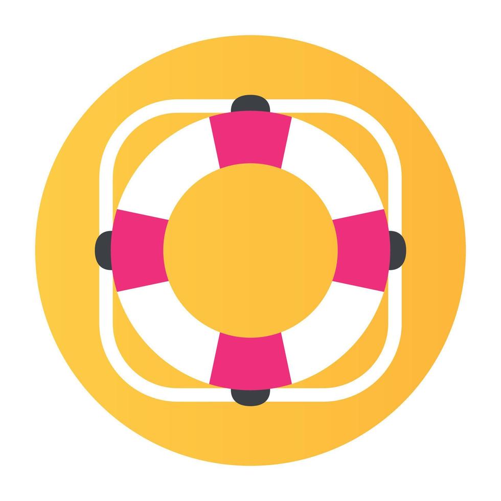 Trendy Lifebuoy Concepts vector