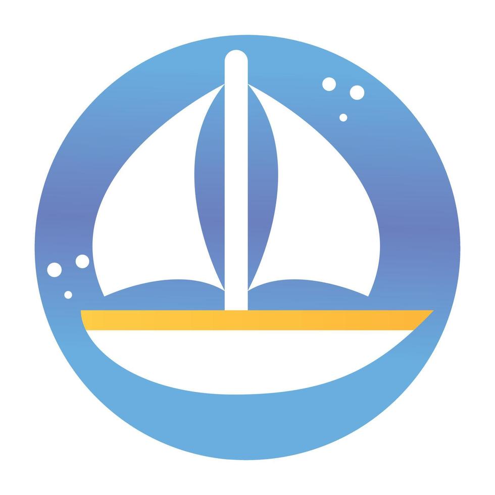 Trendy Ship Concepts vector