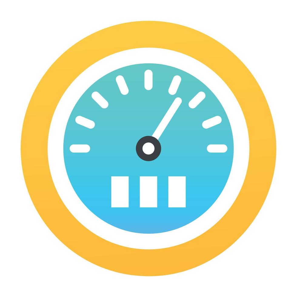 Trendy Speedometer Concepts vector