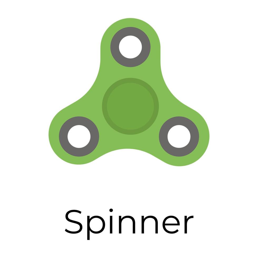 Trendy Spinner Concepts vector