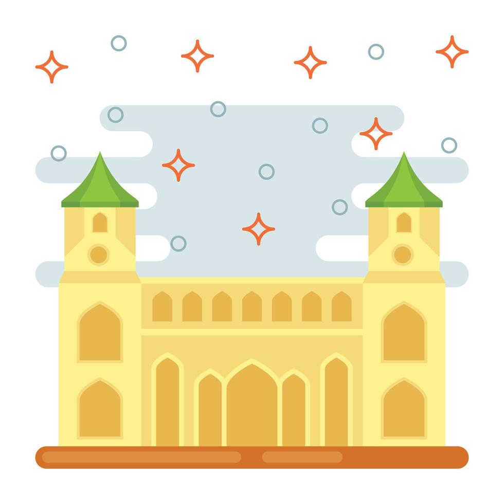 Trendy Aletheia University vector