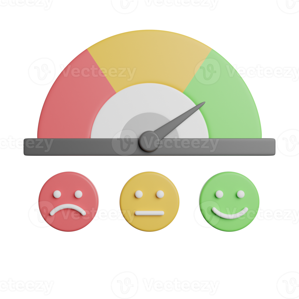 examen de l'échelle de satisfaction png