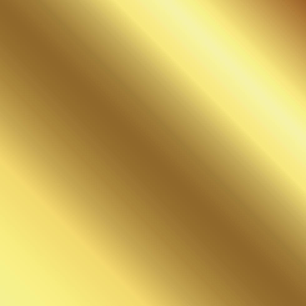 gradiente de oro, textura de fondo de oro metálico vector libre