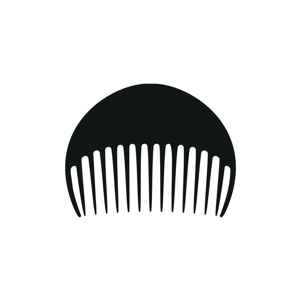 cepillos de pelo de dibujos animados. peines de plástico para el cuidado del cabello, conjunto de ilustración vectorial de cepillo de peinado de moda. herramientas de accesorios de peluquería. vector