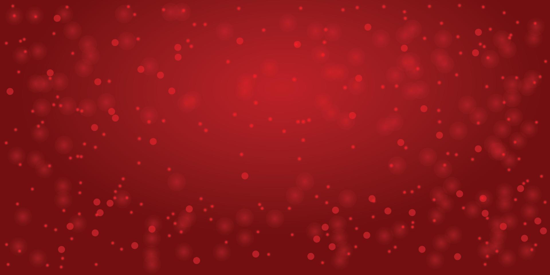 fondo rojo brillante. fondo de luces de brillo abstracto vector