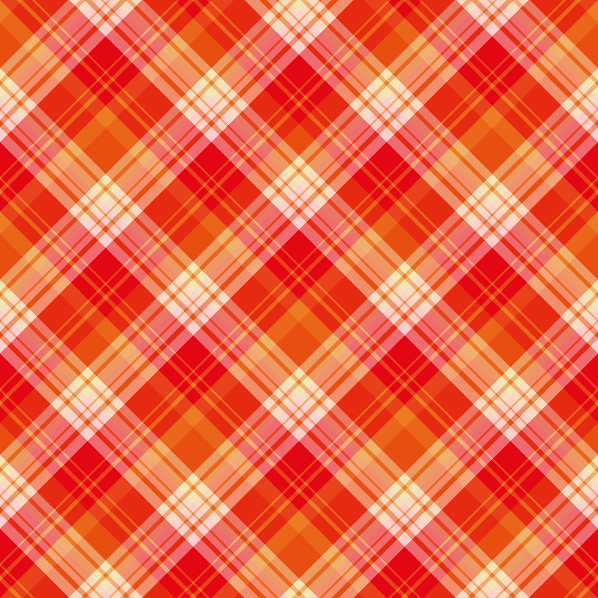 Seamless Pattern In Bright Red Orange And Light Pink Colors For Plaid seamless-pattern-in-bright-red-orange-and-light-pink-colors-for-plaid