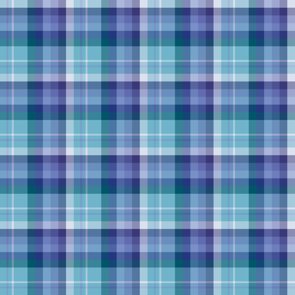 Seamless pattern in simple discreet water blue and violet colors for plaid, fabric, textile, clothes, tablecloth and other things. Vector image.