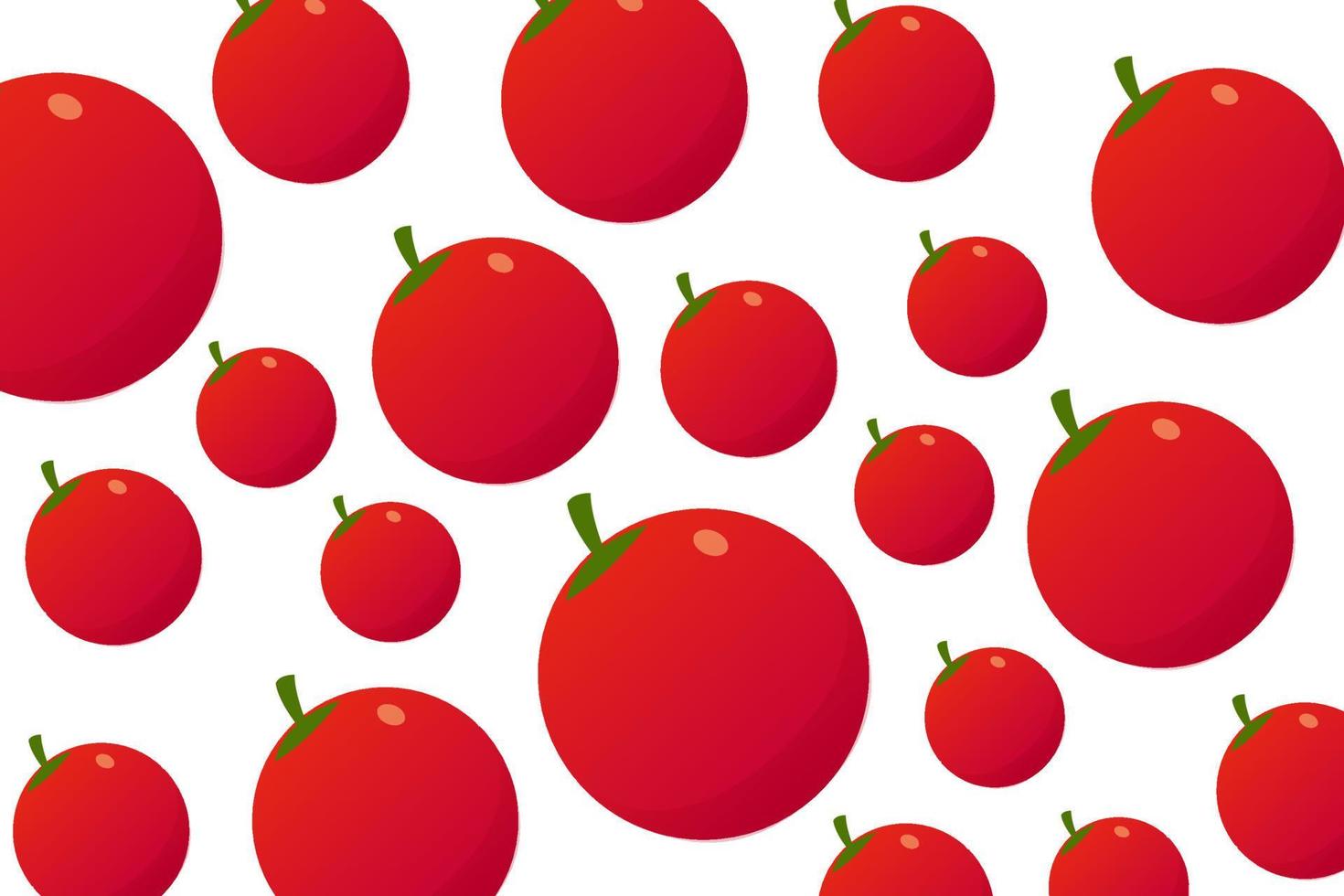 red sweet apple illustration vector pattern natural