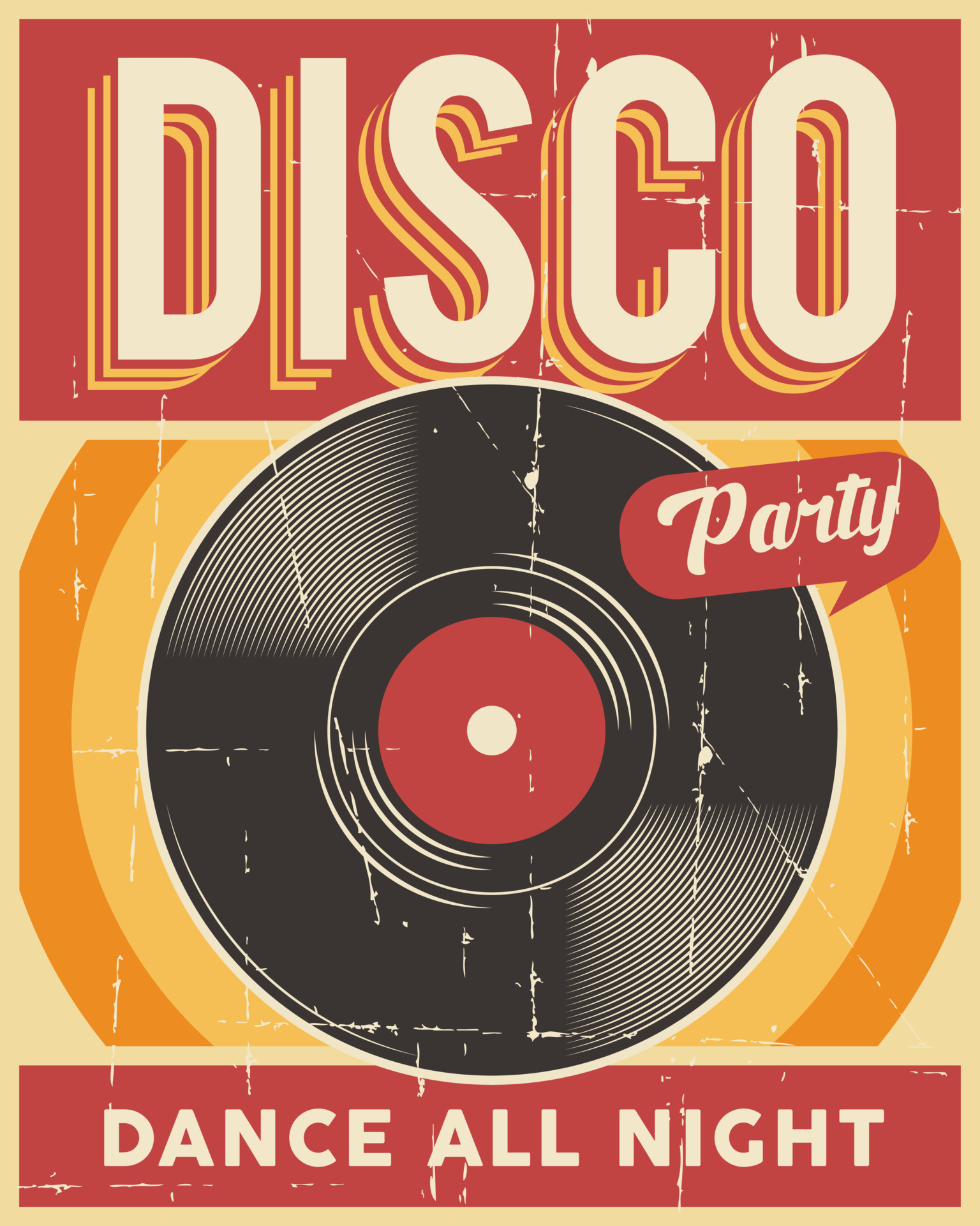 Retro Disco Dance Party Poster 13900170 Vector Art At Vecteezy retro-disco-dance-party-poster-13900170-vector-art-at-vecteezy