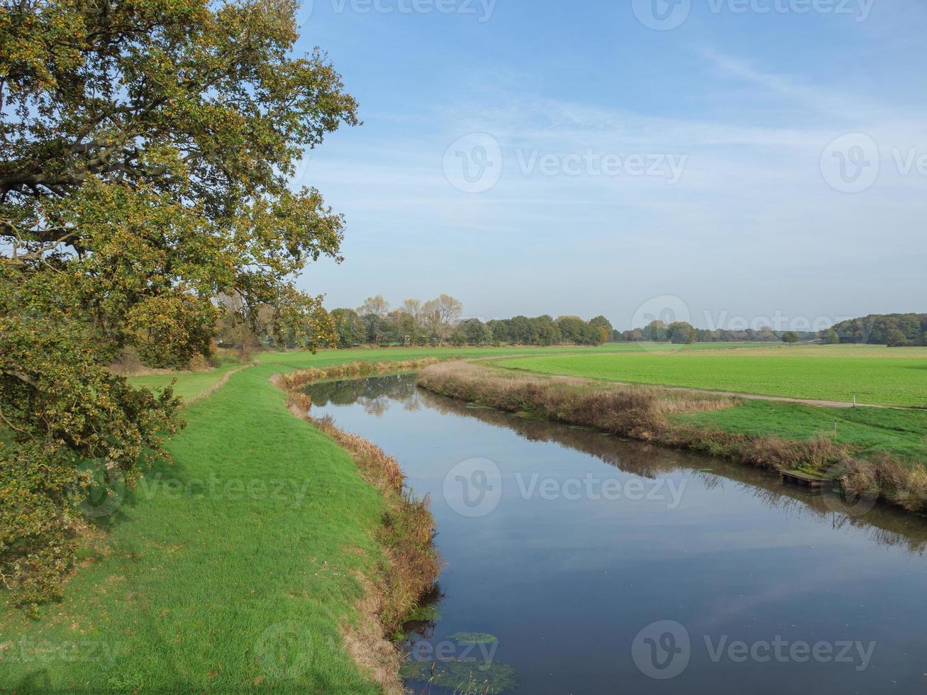 the Vechte river in germany photo