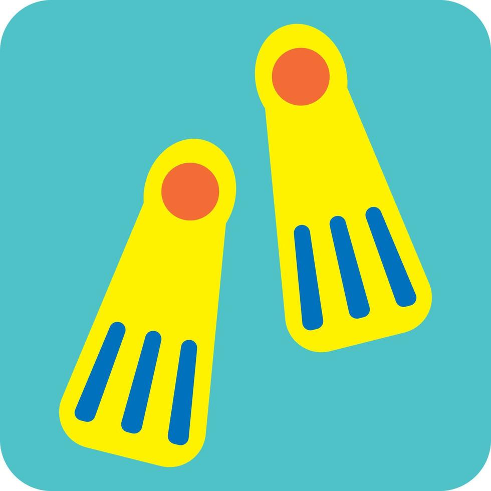 Sea diving, illustration, vector, on a white background. vector
