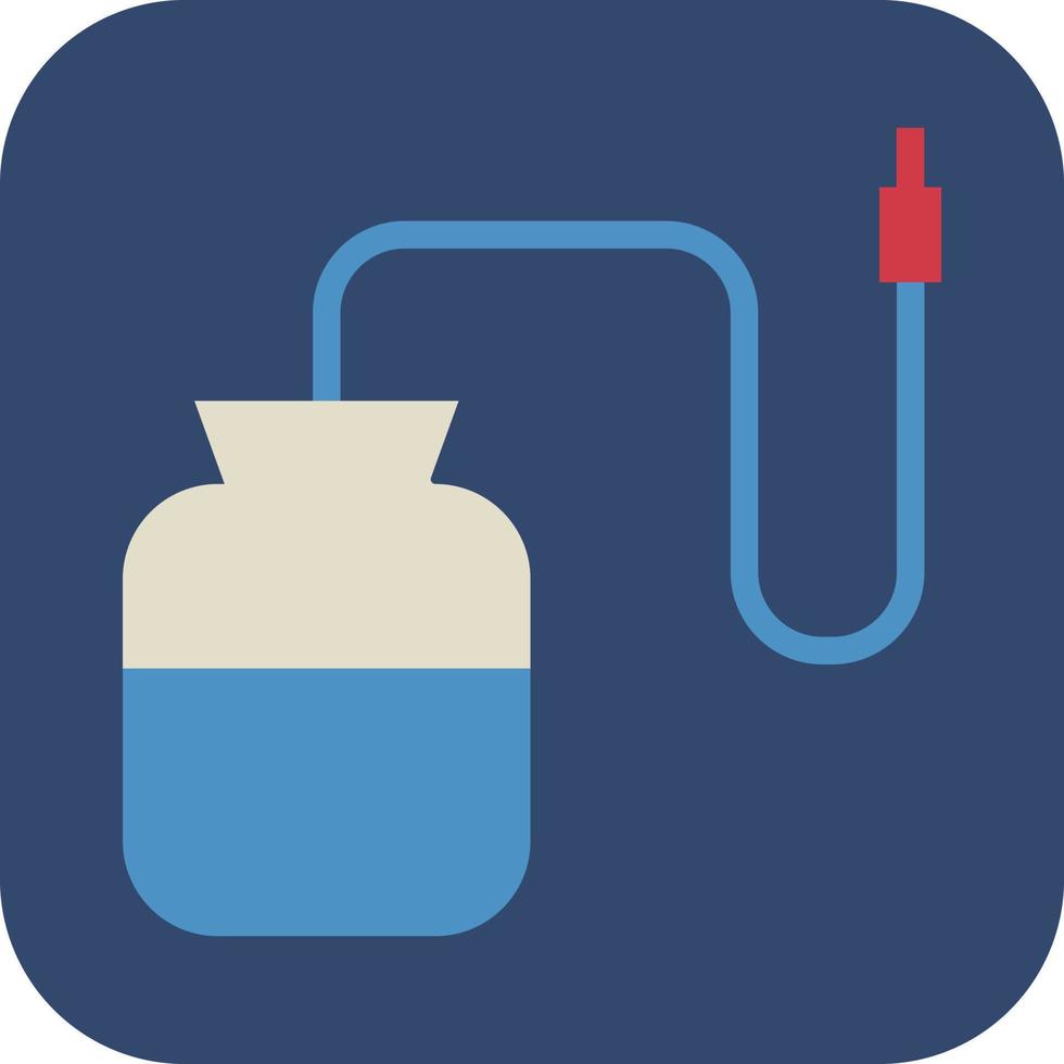 Drip medicine liquid, illustration, vector on a white background.