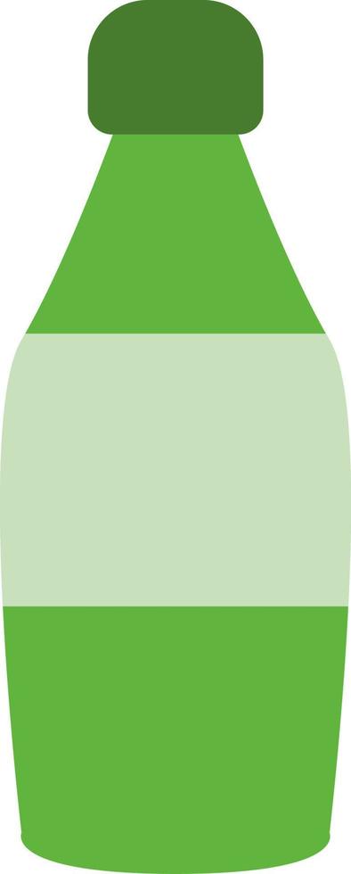 Water bottle, illustration, vector on a white background.