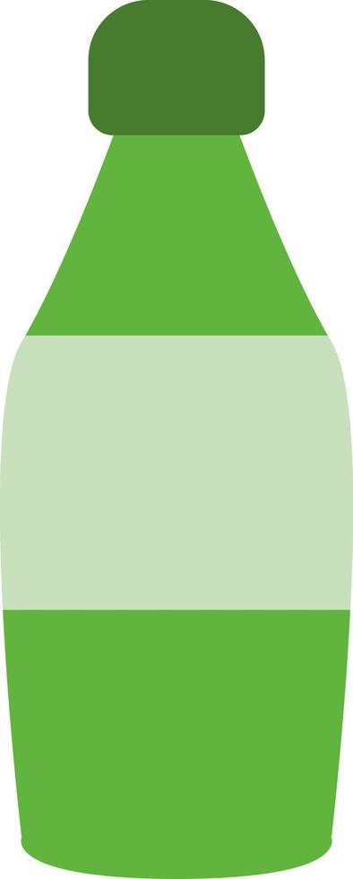 Water bottle, illustration, vector on a white background.