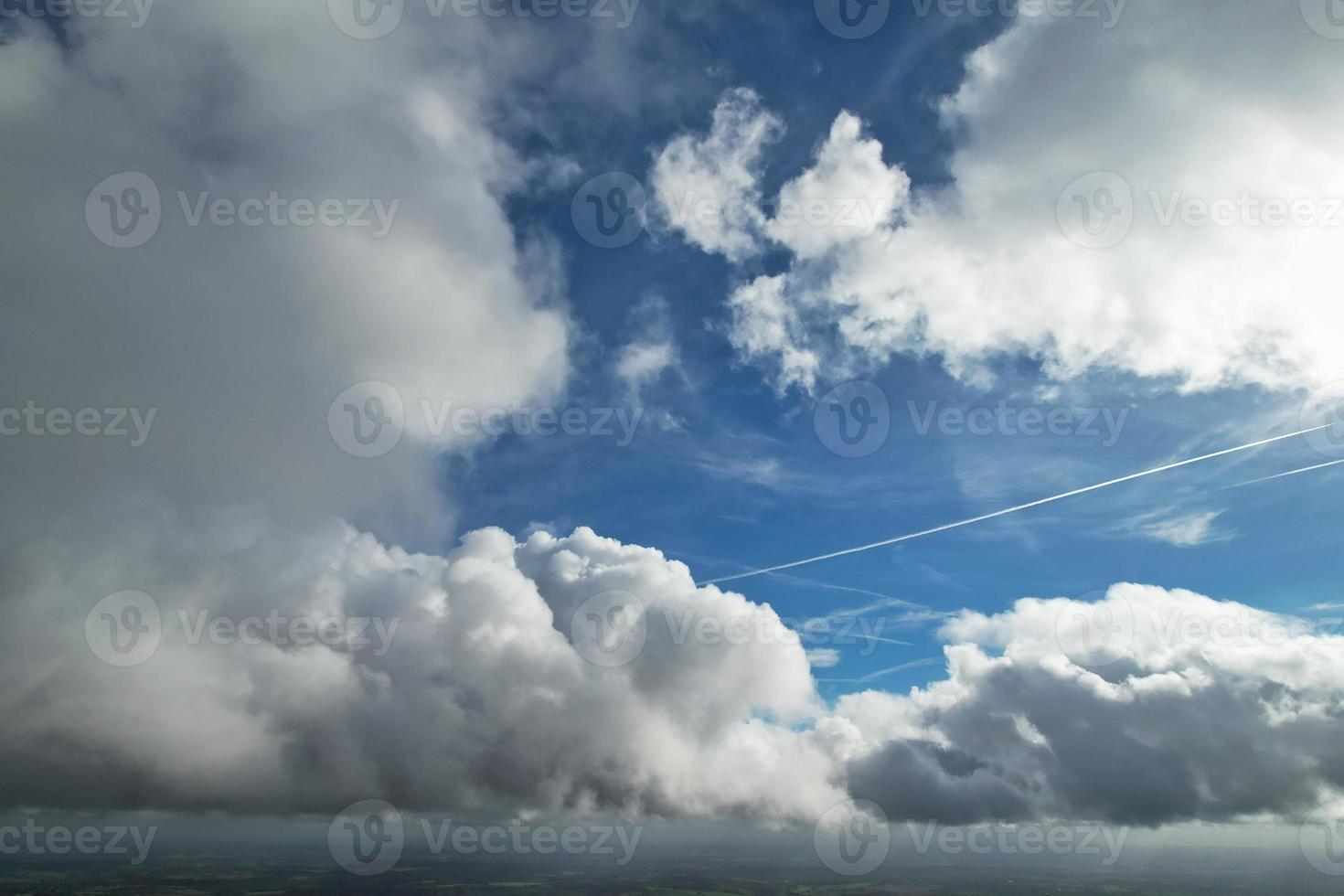 Best High Angle View of Dramatic Clouds over Sky photo