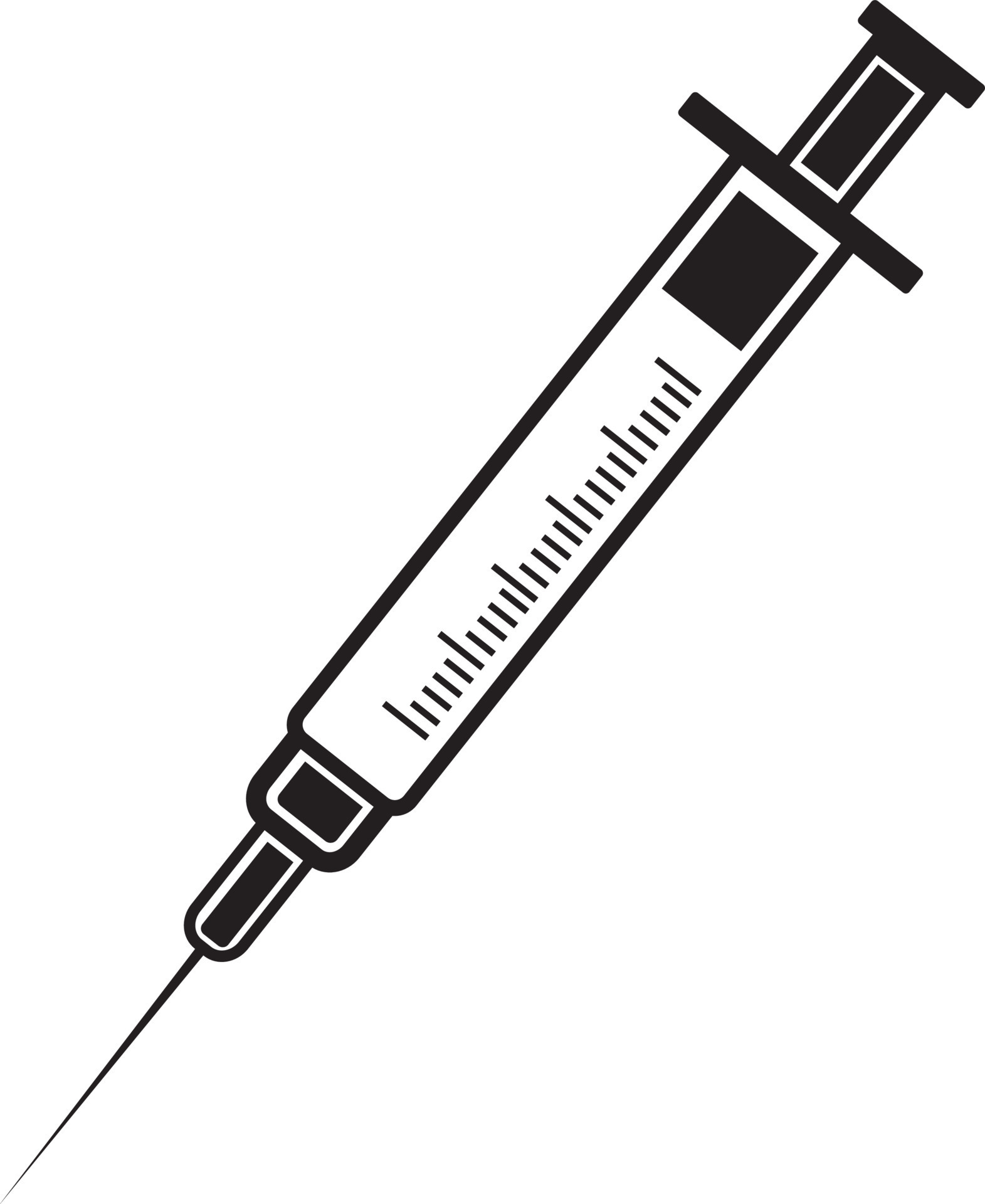 Medical injection ,illustration, vector on white background. 13902923 ...