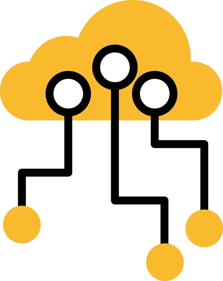 Network optimization, illustration, vector on a white background