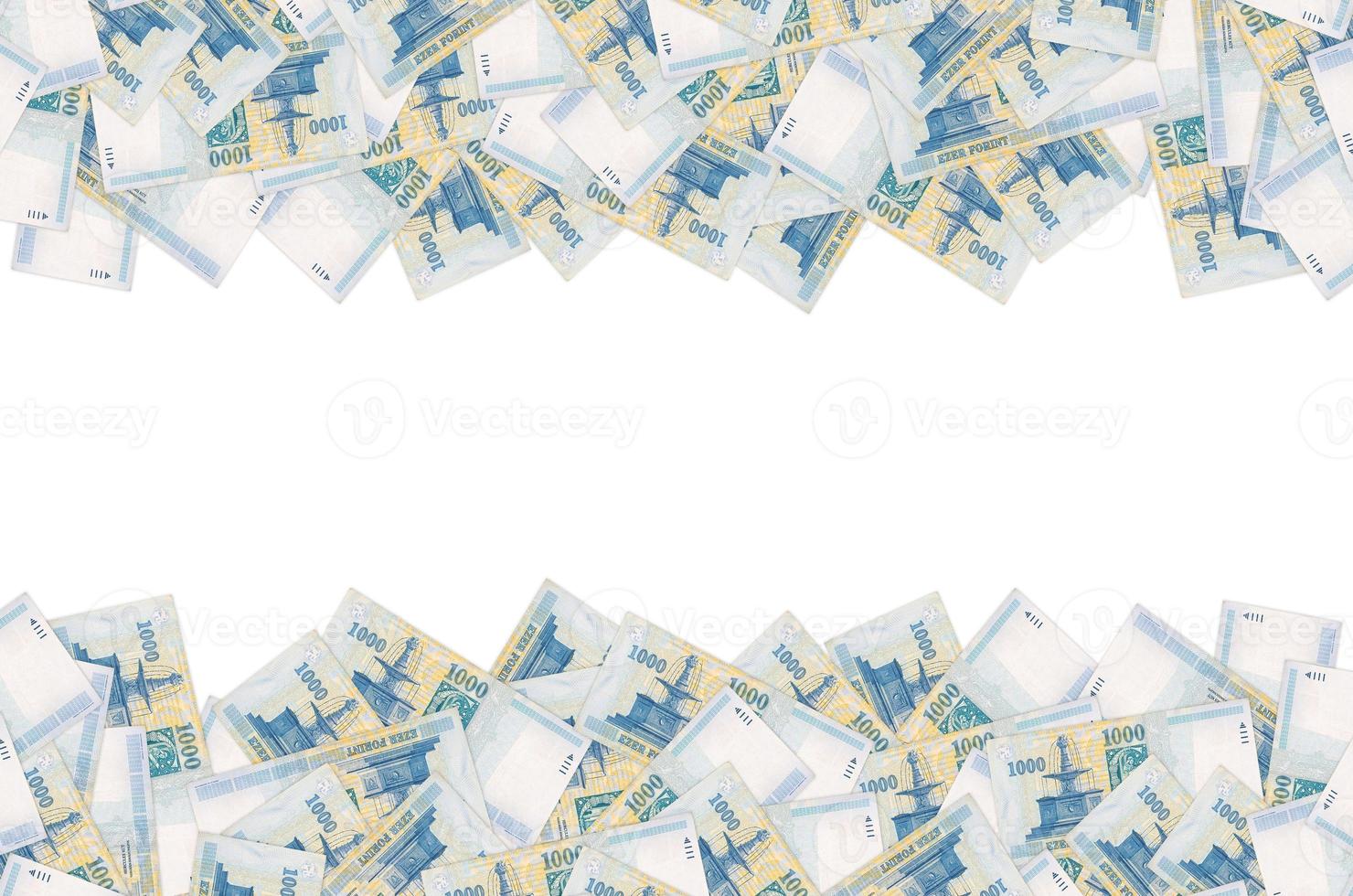 Visegrad Royal Fountain on Hungary 1000 Forint 2006 Banknote pattern photo