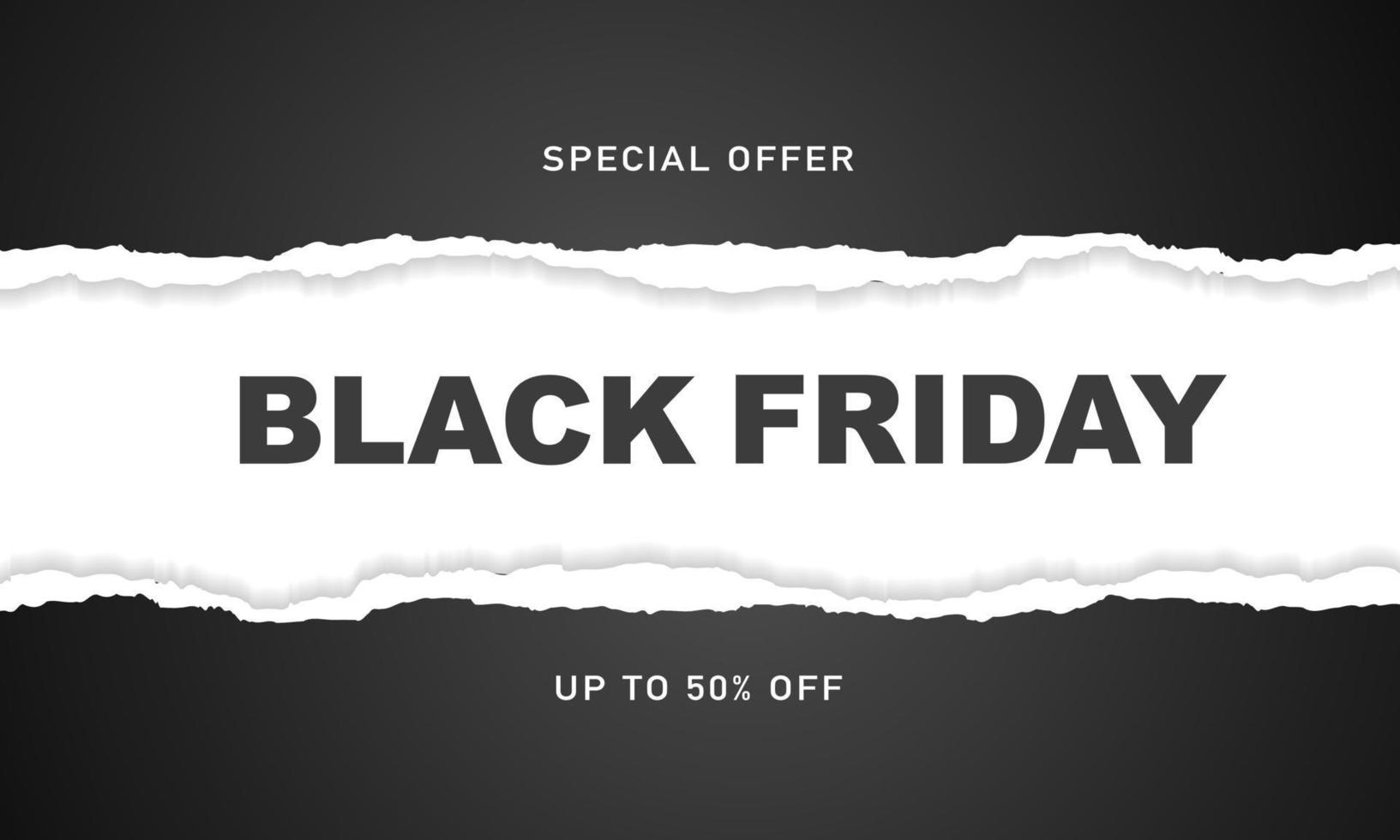 Black Friday Background Design. Greeting Card, Banner, Poster. Vector Illustration.