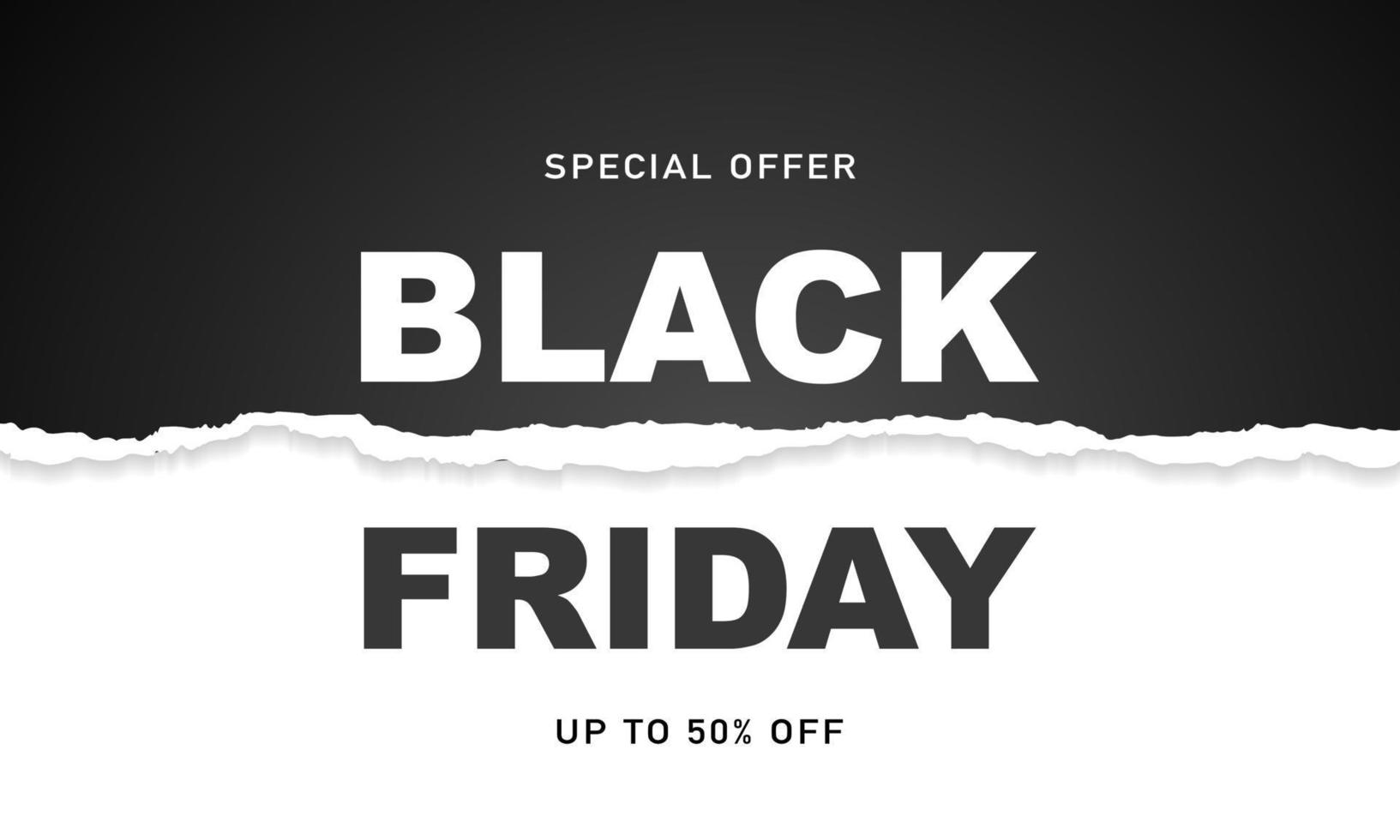 Black Friday Background Design. Greeting Card, Banner, Poster. Vector Illustration.