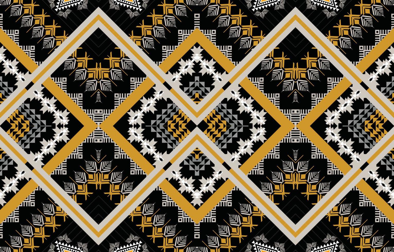 Geometric ethnic American, western, Aztec motif pattern style. seamless pattern design for fabric, curtain, background, sarong, wallpaper, clothing, wrapping, Batik, tile,interior.Vector illustration. vector