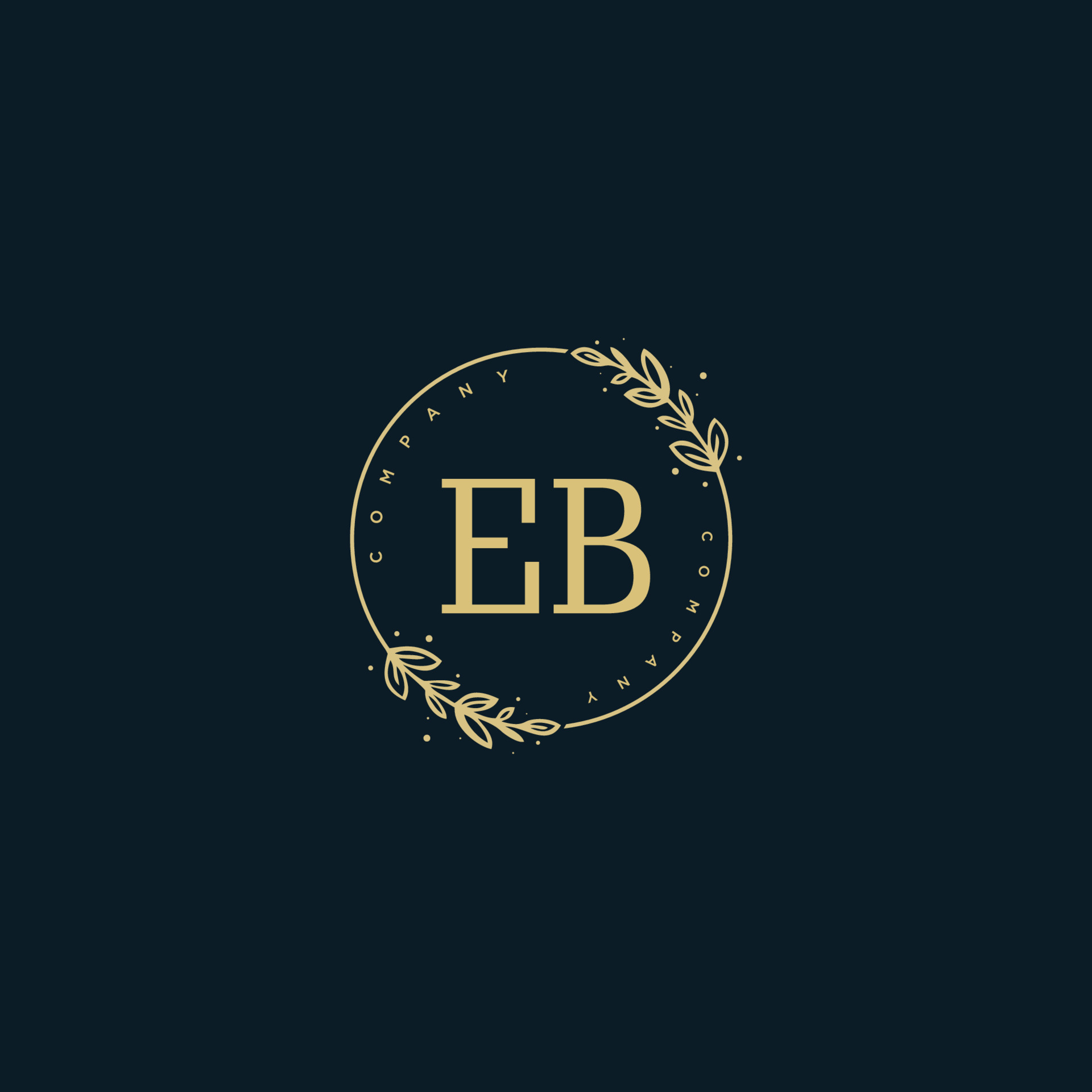 Premium Vector  Initial eb logo design in minimalist style eb signature  logo or symbol for fashion jewelry boutique