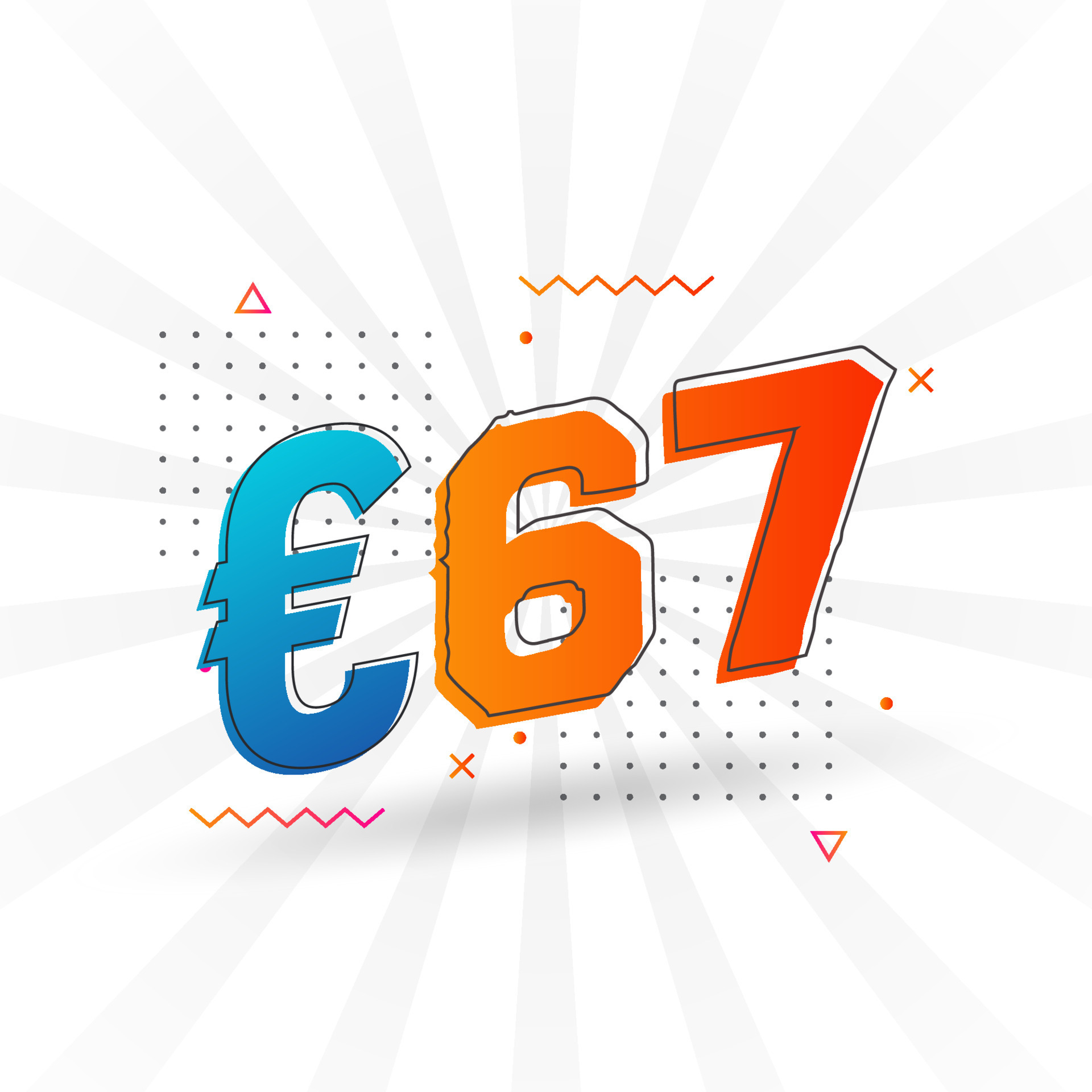 67 Euro Currency Vector Text Symbol 67 Euro European Union Money Stock 67-euro-currency-vector-text-symbol-67-euro-european-union-money-stock