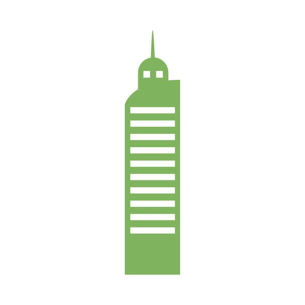 green city building ecology vector