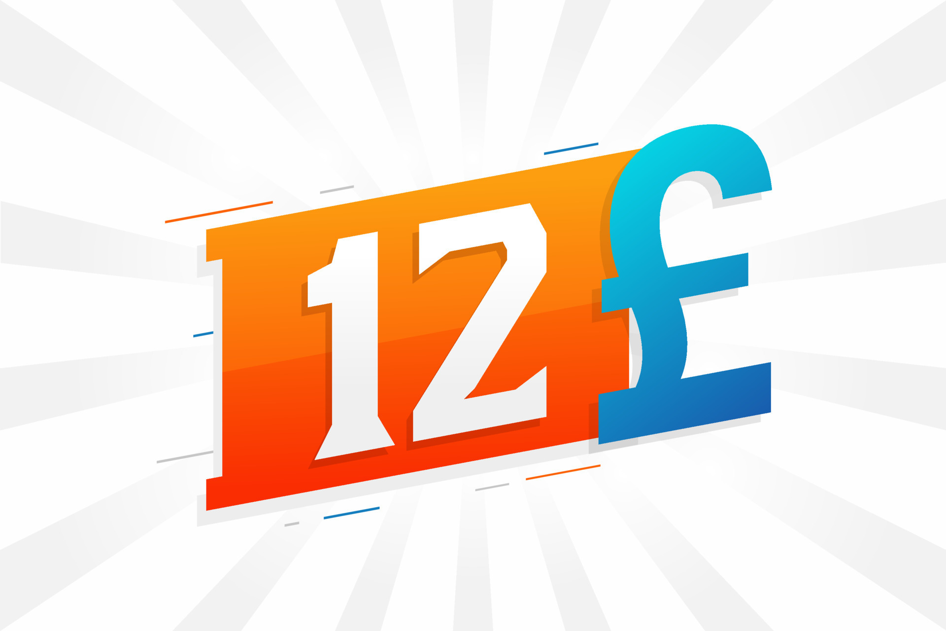 12 Pound Currency Vector Text Symbol 12 British Pound Money Stock 12-pound-currency-vector-text-symbol-12-british-pound-money-stock