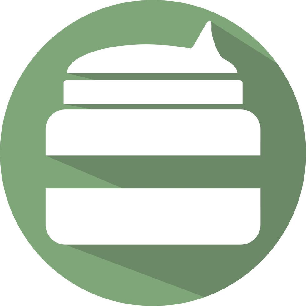 Cosmetic face cream, illustration, vector on a white background.