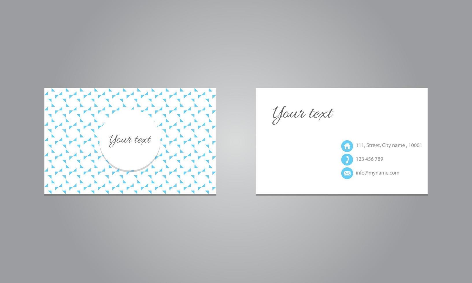 Abstract business cards Design background Template vector