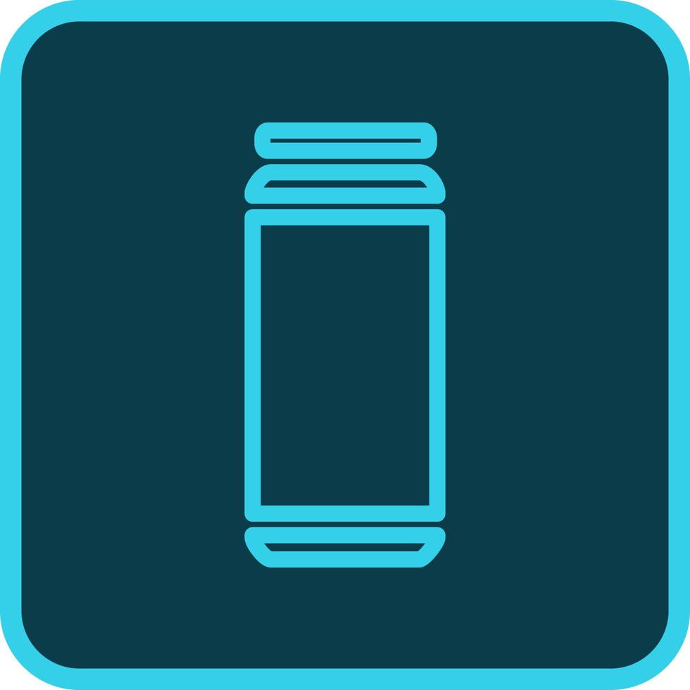 Can of soda, illustration, vector on a white background.