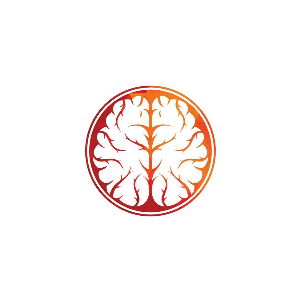 diseño creativo del logotipo del cerebro. lluvia de ideas poder pensamiento cerebro logotipo icono vector