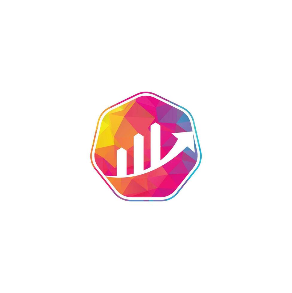 Business Finance Logo template vector icon design. Finance logo. Economy finance chart bar business productivity logo icon.