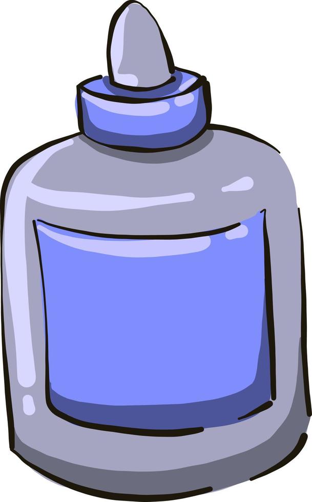 Small glue, illustration, vector on white background.