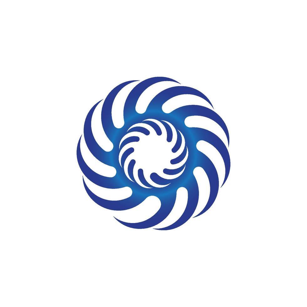 vortex vector illustration icon logo template design