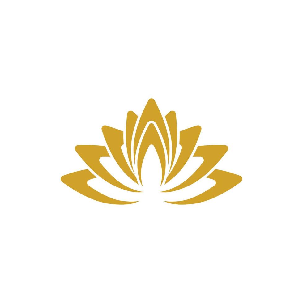 Beauty vector lotus icon