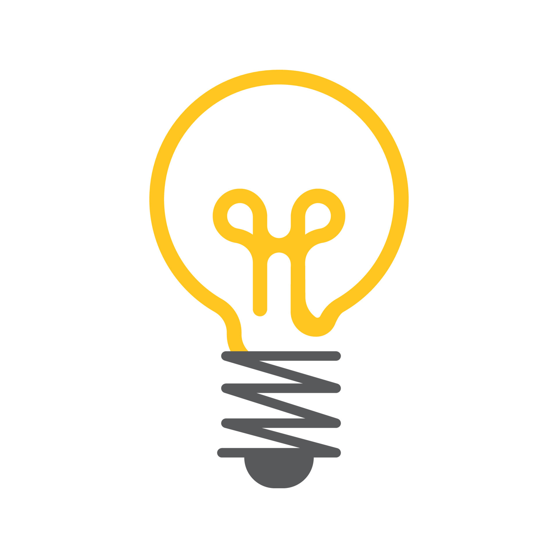 light bulb symbol icon 13915514 Vector Art at Vecteezy