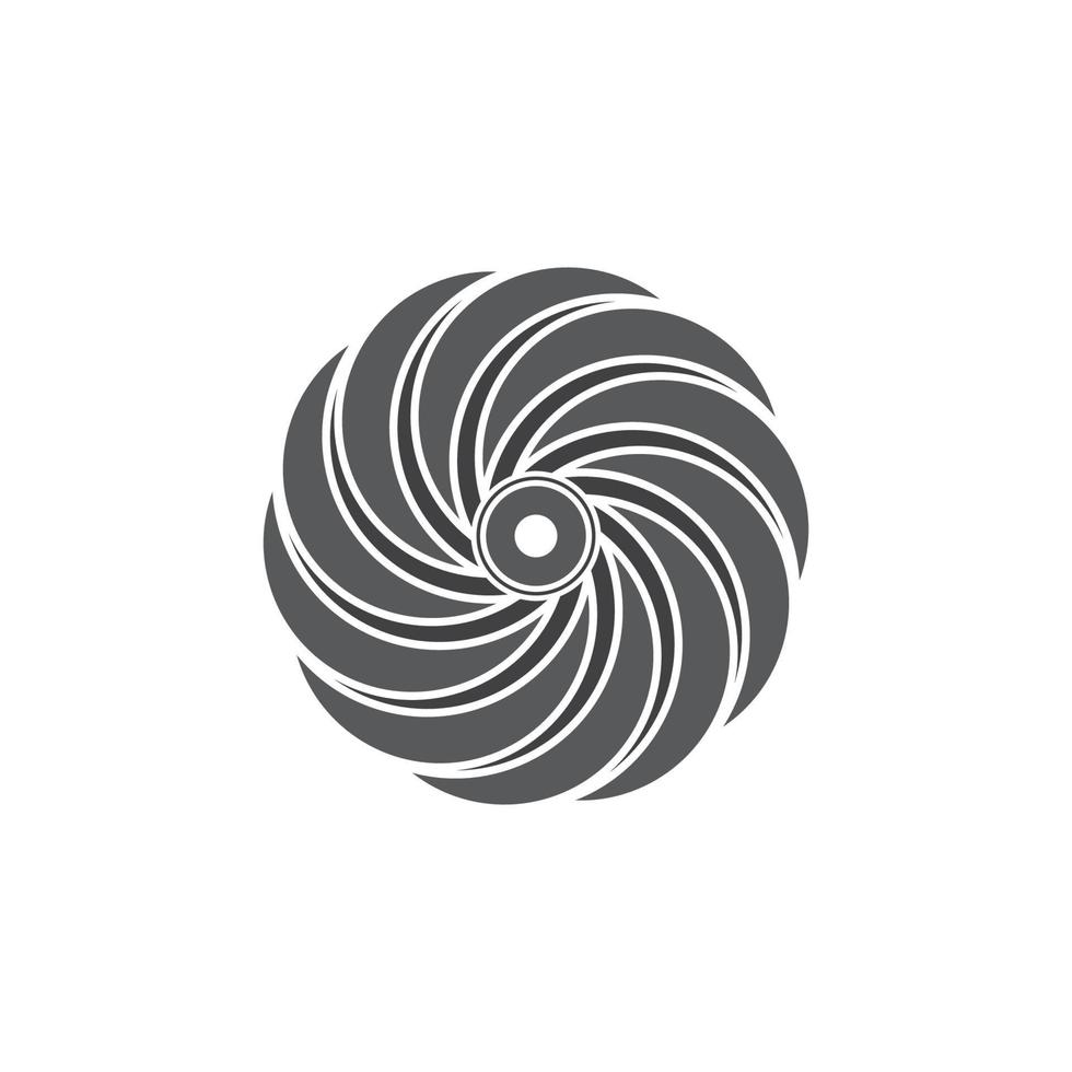vortex vector illustration icon logo template design