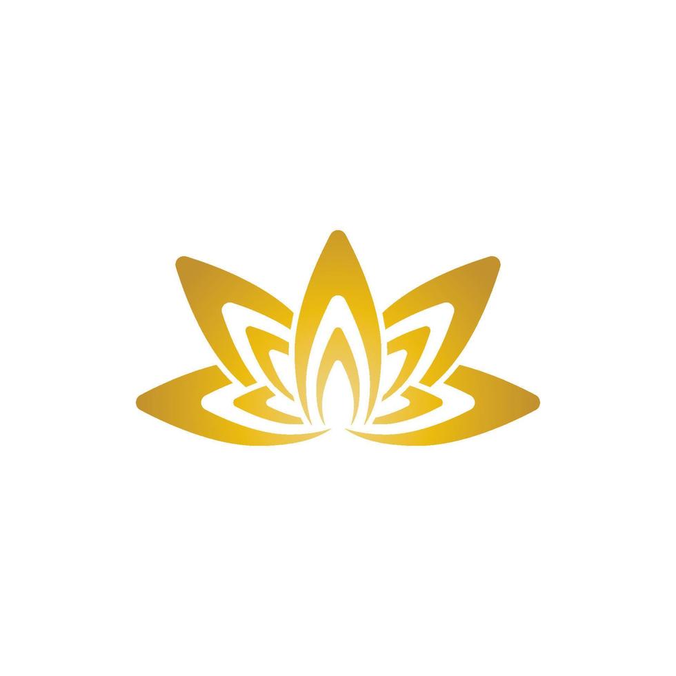 Beauty vector lotus icon