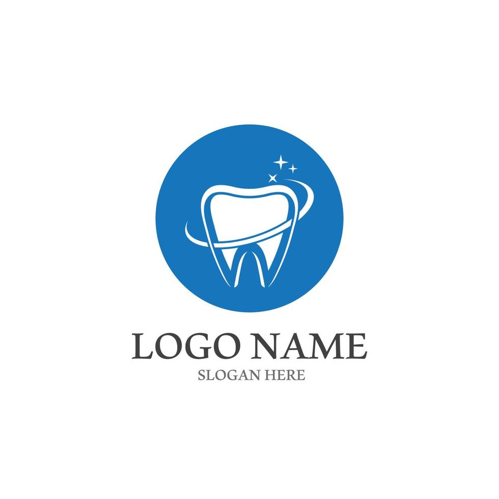 Dental logo Template vector illustration